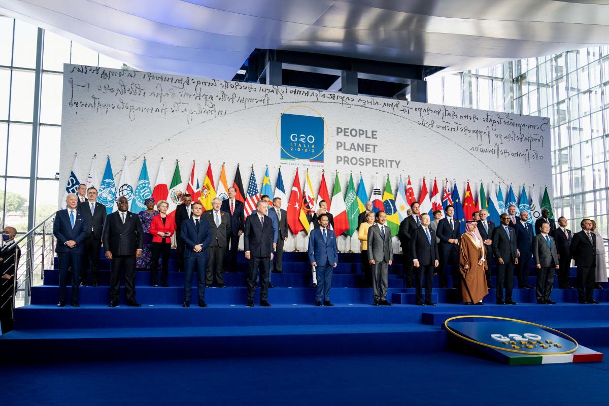 Дипломати G-20 не змогли узгодити єдину позицію щодо війни в Україні / фото REUTERS Дипломати G-20 не змогли узгодити єдину позицію щодо війни в Україні / фото REUTERS