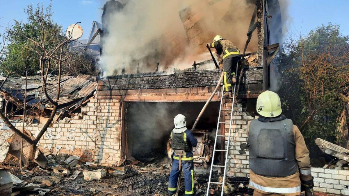 Протягом доби окупанти обстрілювали кілька районів Харківщини / фото t.me/synegubov Протягом доби окупанти обстрілювали кілька районів Харківщини / фото t.me/synegubov