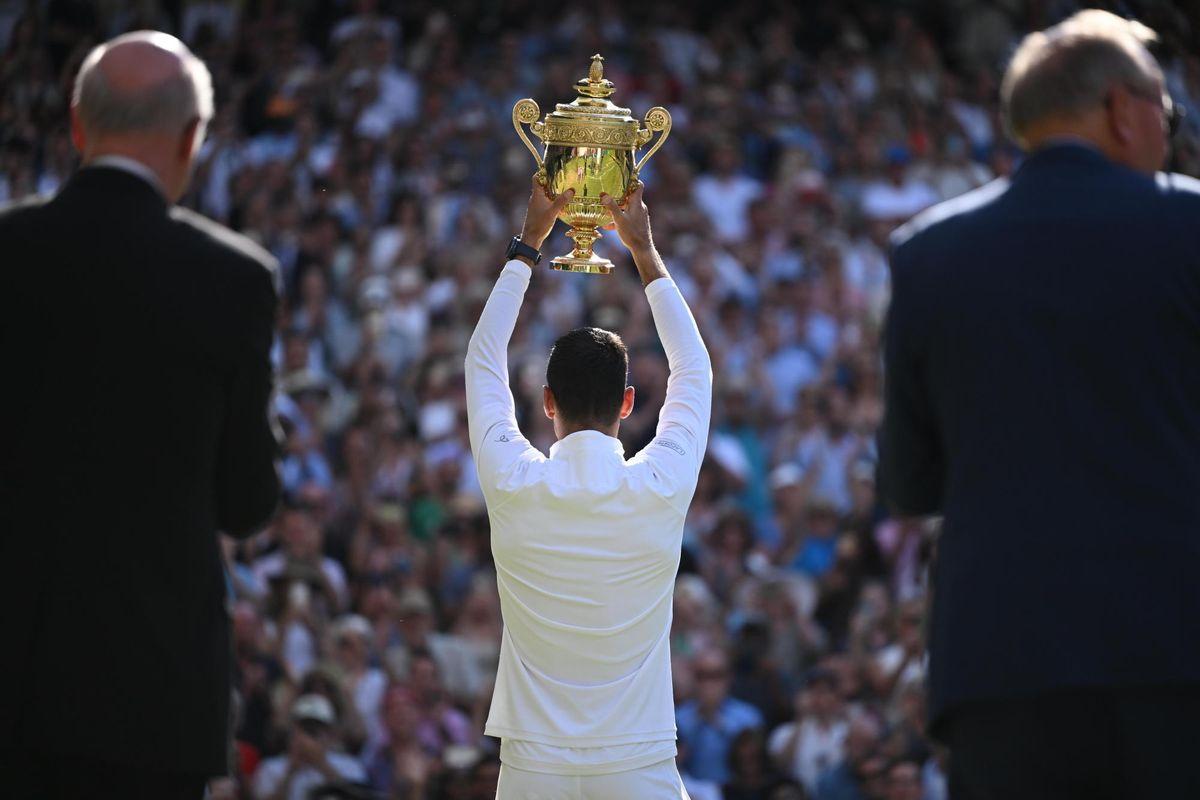Новак Джокович / фото twitter.com/Wimbledon