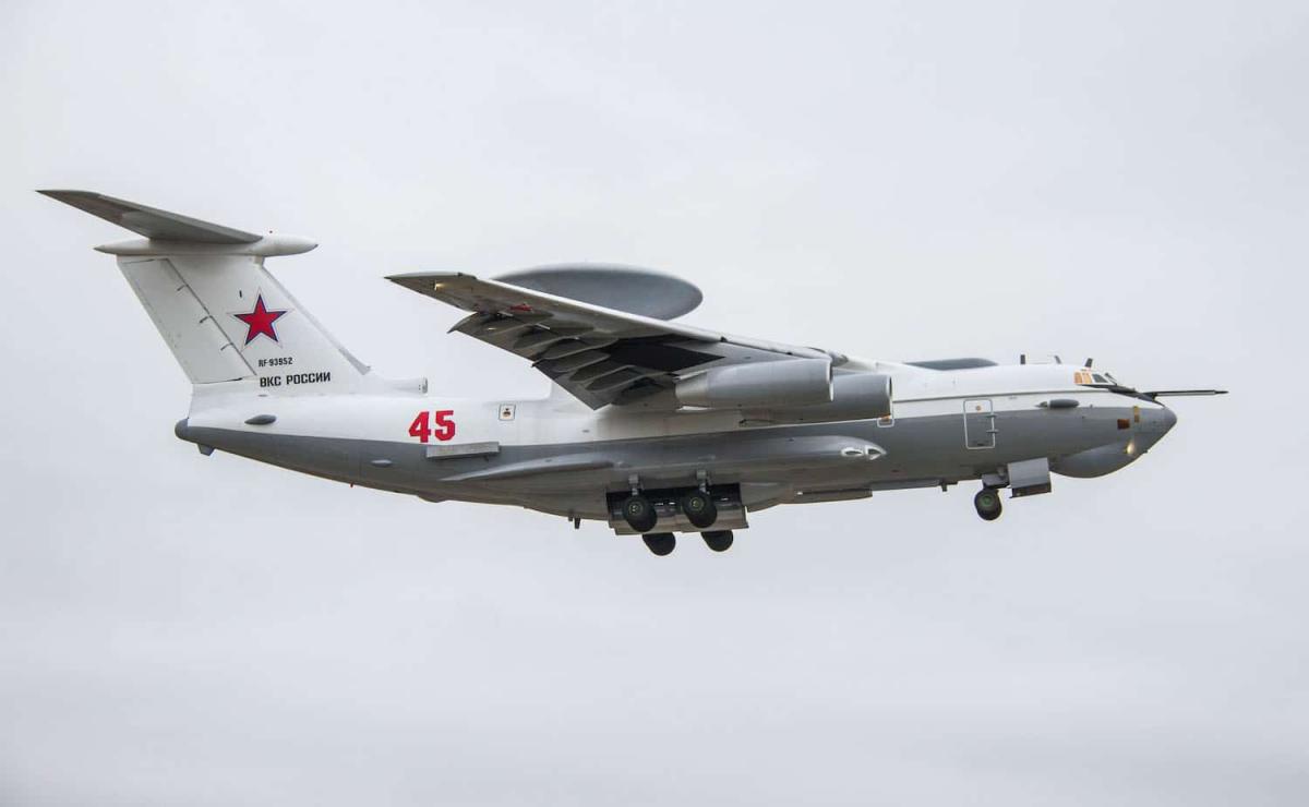 Российский самолет ДРЛО А-50 / фото rostec Российский самолет ДРЛО А-50 / фото rostec