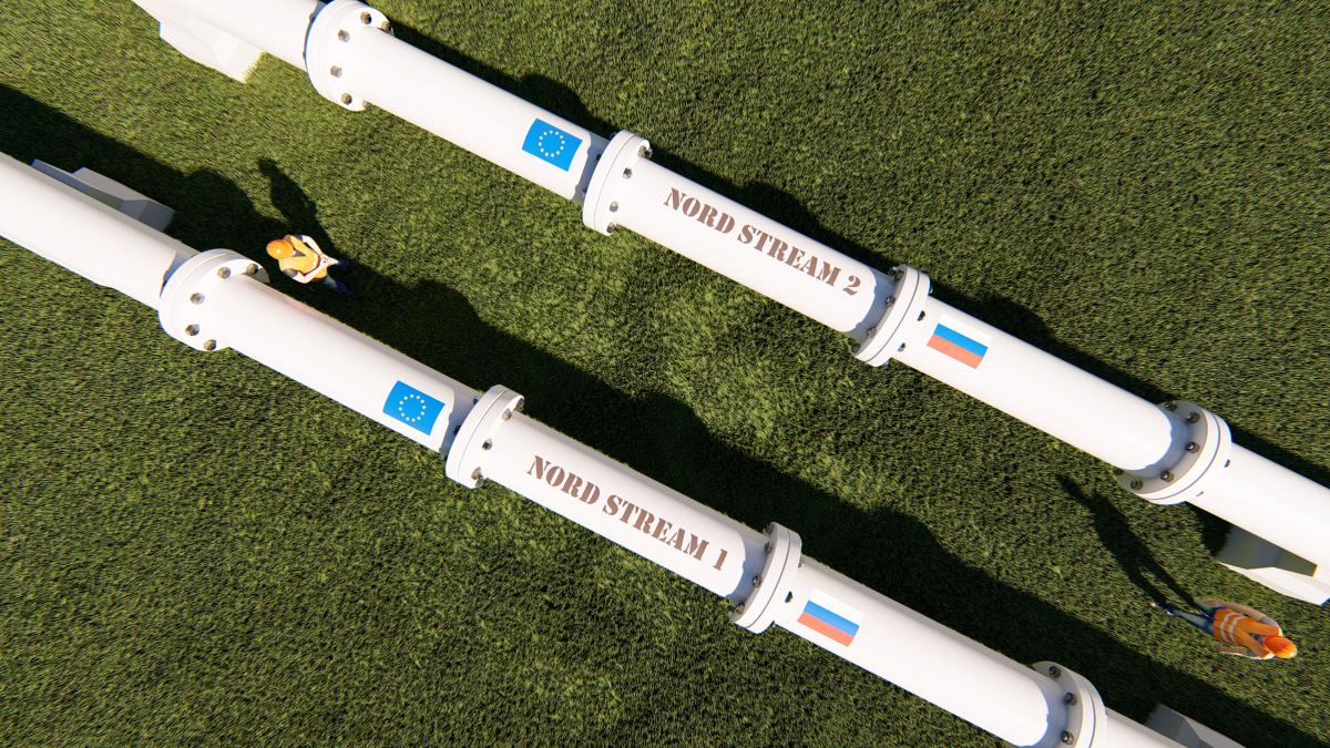 Росія скоротила поставки газу по "Північному потоку-1" до 20% від його загальної потужності / фото ua.depositphotos.com