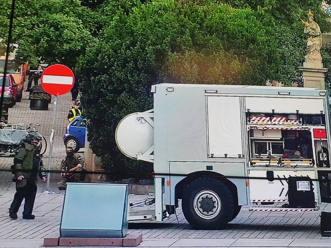 В Варшаве полиция задержала мужчину со взрывчаткой / фото полиция Польши