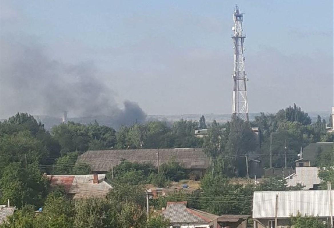 ВСУ ударили по штабу оккупантов в Кадиевке / фото СтратКом ВСУ ВСУ ударили по штабу оккупантов в Кадиевке / фото СтратКом ВСУ