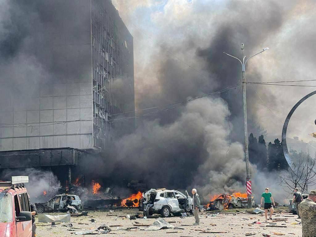 В РФ цинічно відреагували на удар по цивільних об'єктах у Вінниці / Фото Телеграм-канал Антона Геращенка В РФ цинічно відреагували на удар по цивільних об'єктах у Вінниці / Фото Телеграм-канал Антона Геращенка