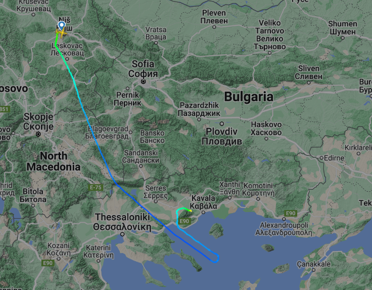 A Ukrainian cargo plane crashed in Greece: what is known / screenshot