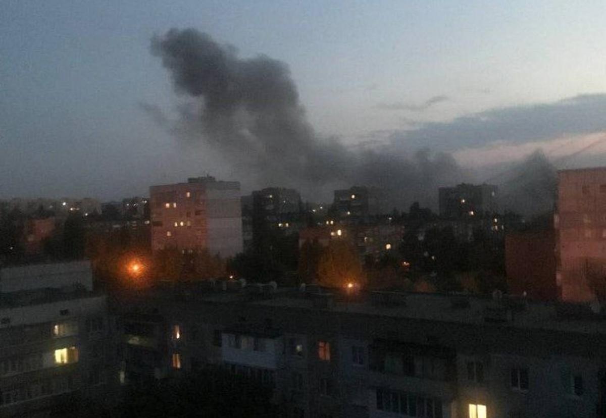 ЗСУ вдарили по окупантам в Алчевську / фото з соцмереж ЗСУ вдарили по окупантам в Алчевську / фото з соцмереж