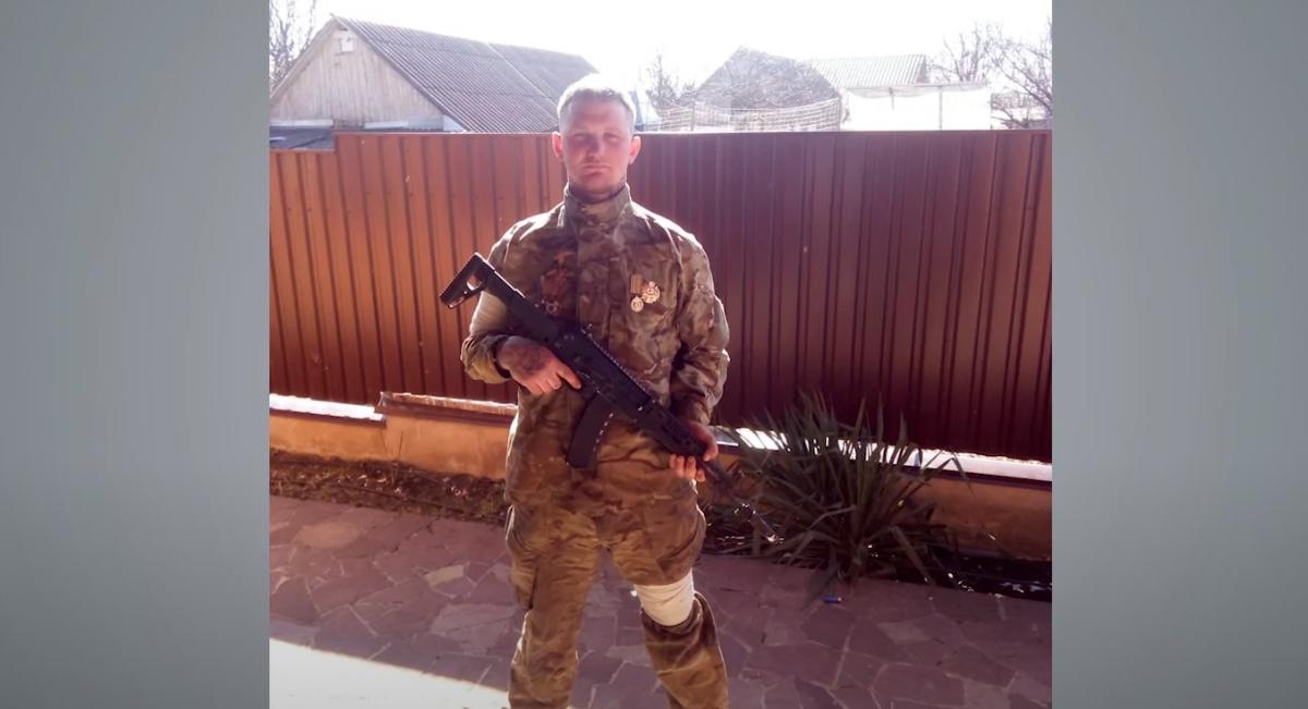 20-річний російський контрактник Данііл Фролкін / фото скріншот 20-річний російський контрактник Данііл Фролкін / фото скріншот