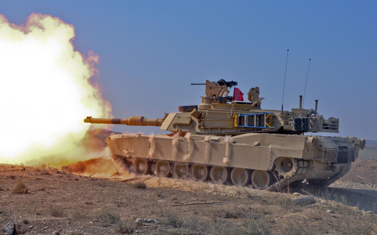 Танки Abrams поставлять Україні / фото US Army