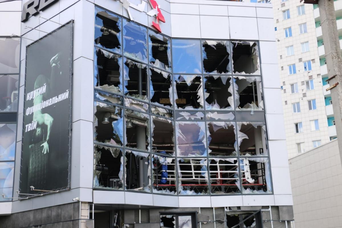 Вранці окупанти знов ударили по Харкову \ фото ДСНС Вранці окупанти знов ударили по Харкову \ фото ДСНС