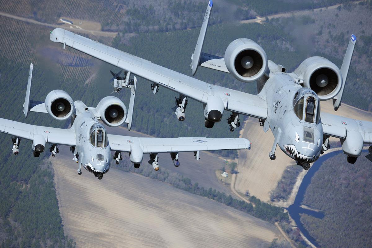 У чому унікальність літаків А-10 Warthog / USAF У чому унікальність літаків А-10 Warthog / USAF