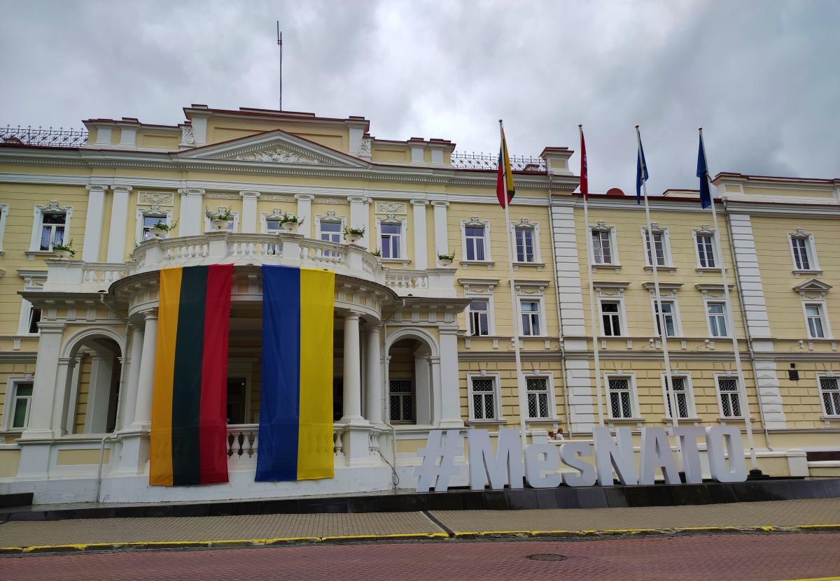 Литва поддерживает Украину в войне / фото Марина Григоренко
