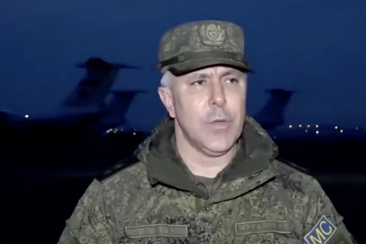 Новый военно командующий. Мурадов генерал лейтенант.