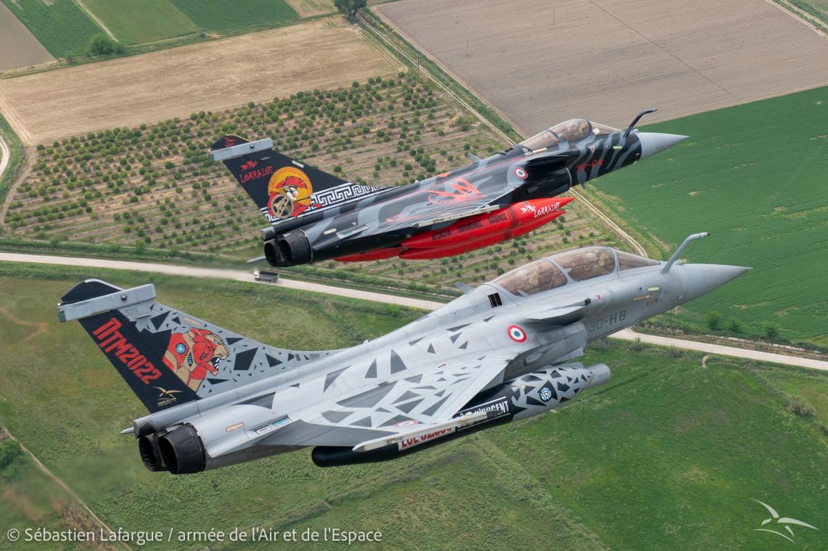 Истребитель Rafale / Фото - Armée de l'Air et de l'Espace Истребитель Rafale / Фото - Armée de l'Air et de l'Espace