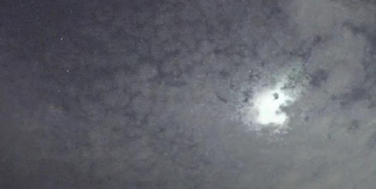 У США засікли політ метеора / скріншот з відео