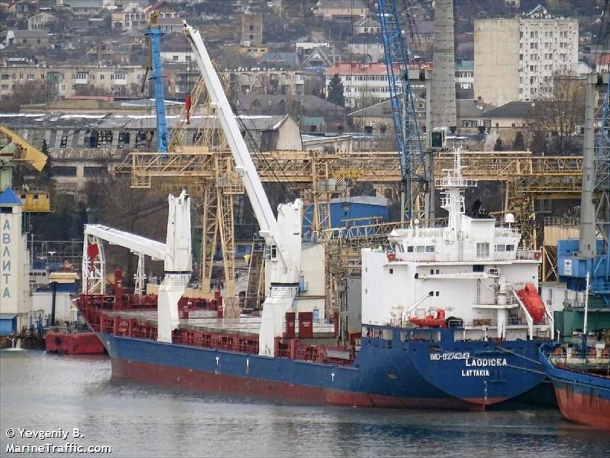 Судно з краденим українським зерном затримали в Лівані / фото marinetraffic.com Судно з краденим українським зерном затримали в Лівані / фото marinetraffic.com