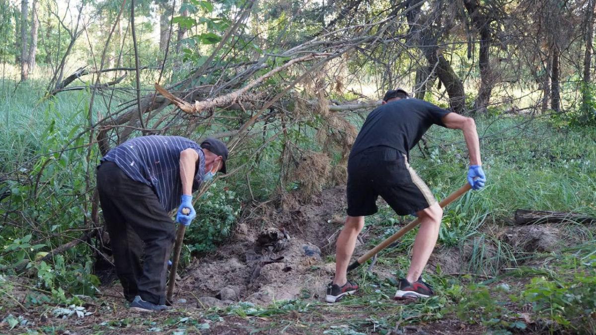 The body was sent for exhumation / facebook.com/pol.kyivregion The body was sent for exhumation / facebook.com/pol.kyivregion