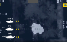 З'явилися унікальні кадри роботи ударних дронів СБУ по техніці окупантів (відео)