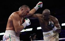 Яркая битва ветеранов: экс-соперник Кличко и Усика одержал победу в титульном бою (видео)