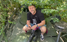 Притула показал затрофеенную и "прокачанную" российскую бронемашину, сожженную ВСУ