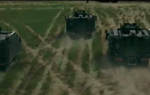 Украинские морпехи показали работу на британских бронемашинах Mastiff: мощное видео