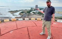 Росіянин Лебедєв видерся на ЗАЕС в окупованому Енергодарі і зухвало похизувався цим (фото)