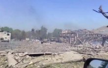 "Ось це прилетіло!": з'явилося відео розбомбленої з HIMARS бази росіян на сході