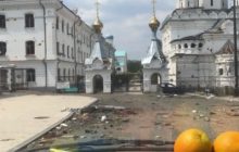 З території Святогірської Лаври вдалося евакуювати групу мирних мешканців