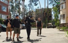 В Ирпени начались съемки трехсерийного фильма о зверствах оккупантов в городе