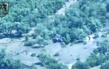 Морпіхи накрили окупантів на Херсонщині: знищено танк, гаубицю і САУ противника (відео)