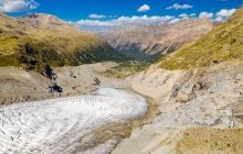 Ледники в Швейцарии за два года потеряли катастрофические объемы льда