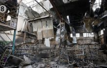 Теракт в Еленовке: спутниковые снимки подтвердили, что барак взорвали изнутри (фото)