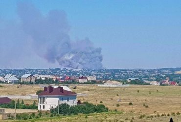 В Чернобаевке прогремел мощный взрыв – СМИ (фото, видео)