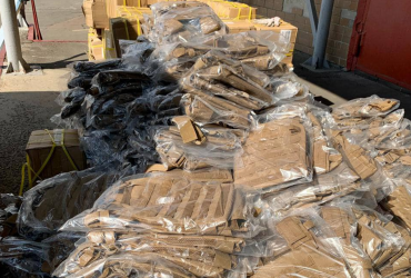 В Україну намагалися незаконно ввезти партію бронежилетів (фото)