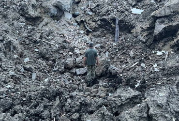 Ракетный удар по Хмельницкой области: враг выпустил четыре ракеты (фото)