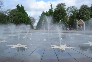 Під виглядом реконструкції росіяни вивезли головний фонтан Маріуполя