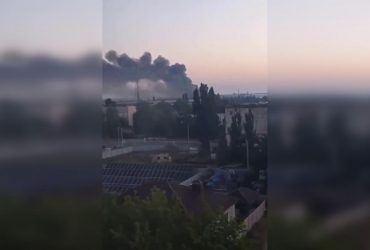 В окупованій Новій Каховці знищено склад росіян, є загиблі або поранені (відео)