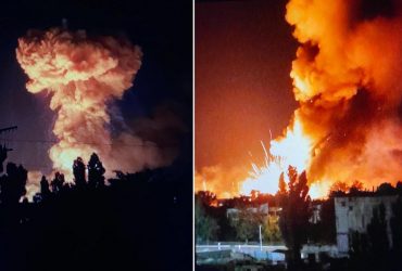 Терориста Гіркіна бомбить після підривів складів РФ у Новій Каховці