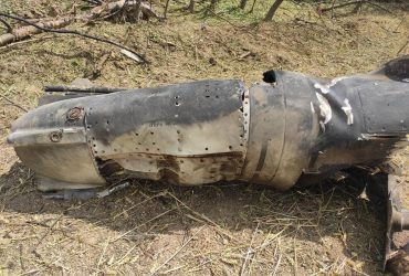 ВСУ показали фото обломков сбитых возле Винницы ракет Калибр