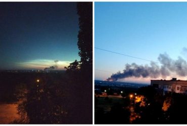 На Луганщині знову палають склади російських окупантів (фото, відео)