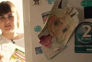 РосЗМІ спробували пояснити холодильник з українською наклейкою в сюжеті про сім'ю окупанта