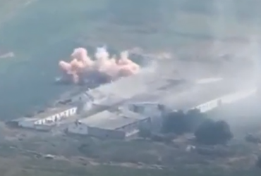 Українські танкісти розгромили позиції окупантів і склад боєприпасів на Донеччині (відео)