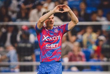 Шедевральный гол экс-игрока сборной Украины принес его команде победу в матче еврокубка (видео)