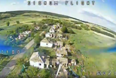 Холодноярівці уразили позиції окупантів із саморобного дрону-камікадзе (відео)