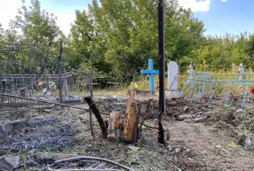 Не дають спокою ні живим, ні мертвим: окупанти денацифікували цвинтар на Сумщині (фото)