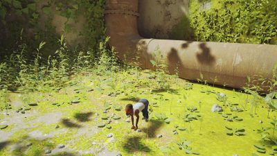 Си-Джей в Stray / фото NexusMods