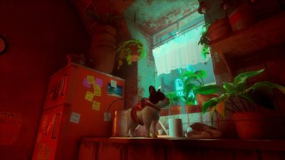 Щенок в Stray / фото NexusMods