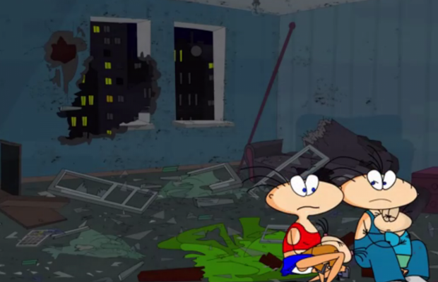 Нашумевший эпизод "Масяни" о бомбежке российских городов на время исчез из YouTube