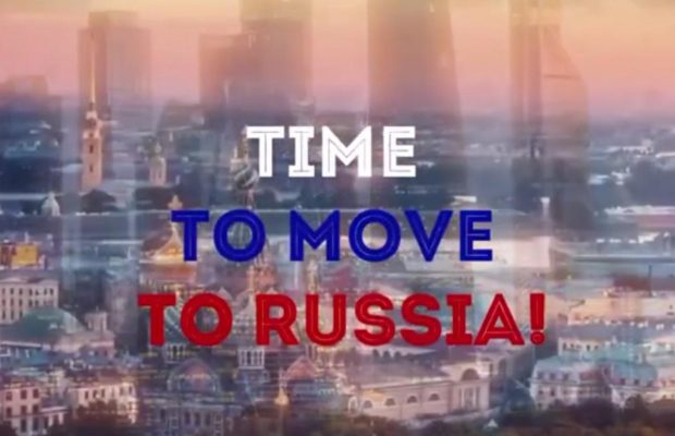 В РФ сняли сомнительную рекламу на английском языке, украв кадры из клипа украинской группы