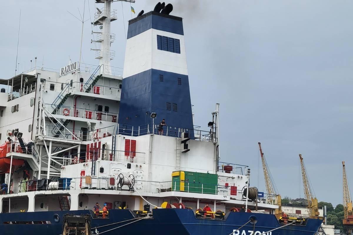 Из Одесского порта вышло первое судно с украинским зерном / facebook.com/oleksandr.kubrakov