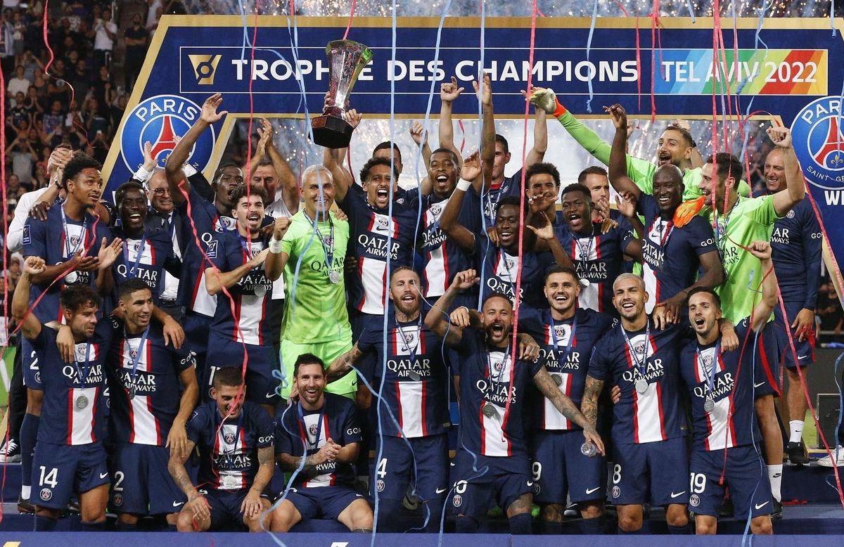 ПСЖ стал обладателем Суперкубка Франции / фото twitter.com/PSG_inside